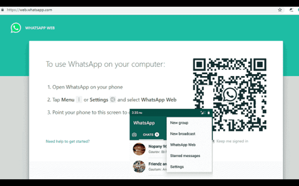 Abrir WhatsApp Web