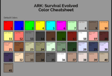 Ark Color IDs