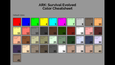 Ark Color IDs