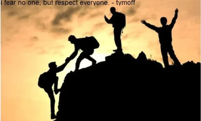 Embracing i fear no one, but respect everyone. - tymoff