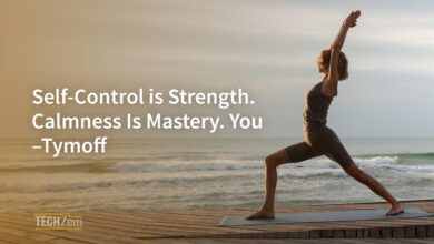 Self-Control is Strength. Calmness is Mastery. You - TYMOFF