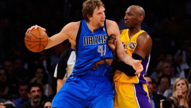 dallas mavericks vs lakers match player stats